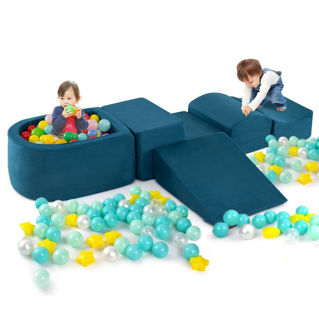 5-teiliges Schaumstoff-Spielset mit Bällebad für Kinder