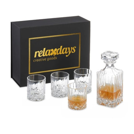 Whisky sada 5 ks karafa a sklenice