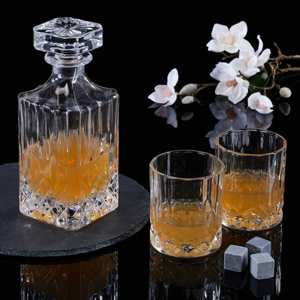 Whisky sada 5 ks karafa a sklenice