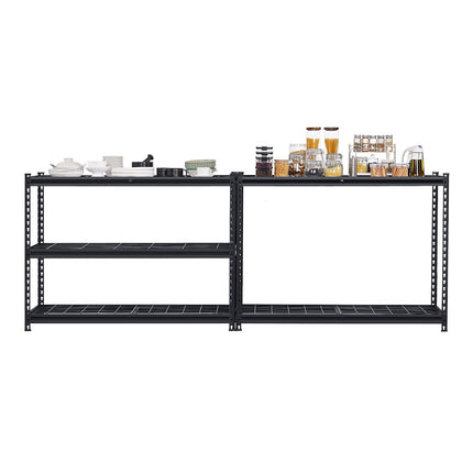 5-Tier Heavy Duty Metal Shelving, 3000 lb, 48 x 72 x 20 In