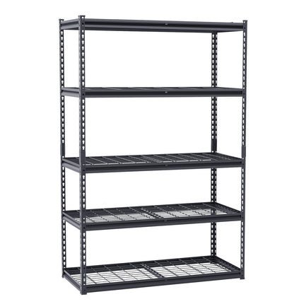 5-Tier Heavy Duty Metal Shelving, 3000 lb, 48 x 72 x 20 In