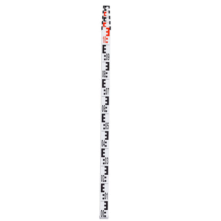 5m Aluminum Telescopic Leveling Rod, CM-MM Scale