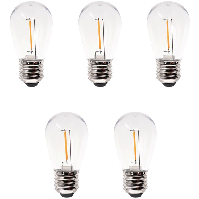 5er-Pack Deco Bulb LED Leuchtmittel E27 12V Warmweiß 30lm