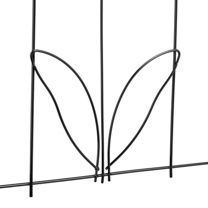 5-part metal bed rail