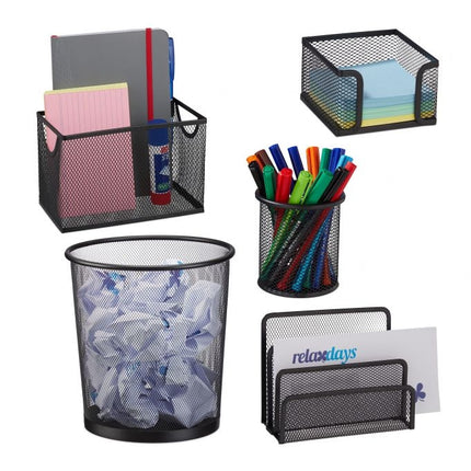 5-piece desk organizer set
