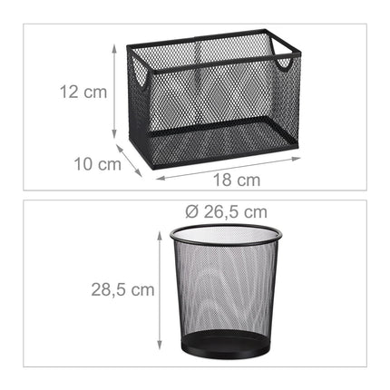 5-piece desk organizer set