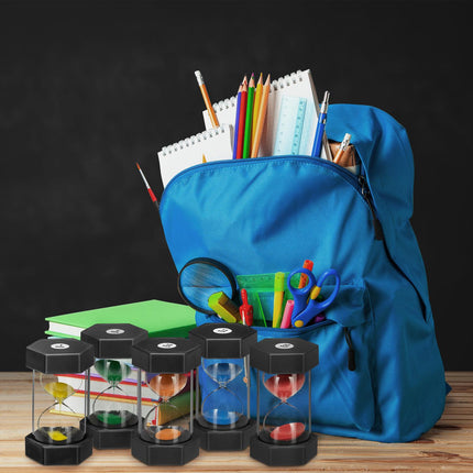 5-piece hourglass set for children