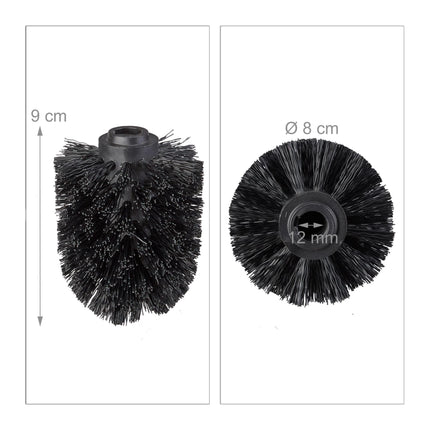 5 replacement toilet brushes