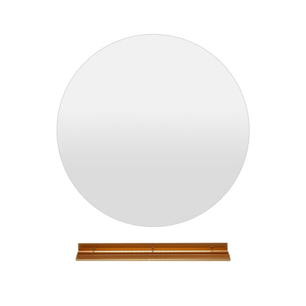 Ø60cm round bathroom mirror with lighting & touch switch & memory function wall mirror