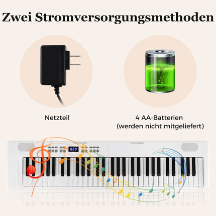 61-Tasten faltbares elektronisches Keyboard mit MIDI & Split