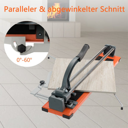 61 cm professioneller Fliesenschneider, 40,5 cm diagonaler Porzellanschneider