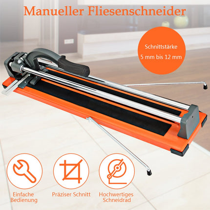 61 cm professioneller Fliesenschneider, 40,5 cm diagonaler Porzellanschneider