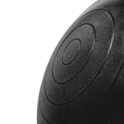 65cm Black Gym Ball – Anti-Burst, Non-Slip