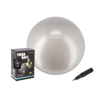 65cm Grauer Gymnastikball – Anti-Burst, Rutschfest