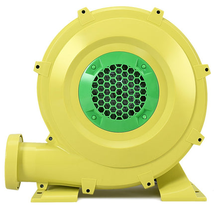 Dmychadlo 680W, turbo radiální ventilátor, odsávací ventilátor, žlutá