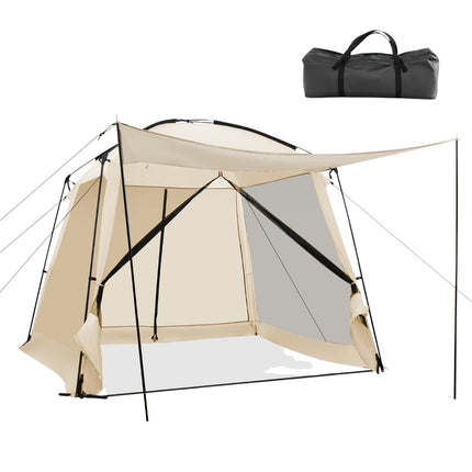 6-8 Person Waterproof Camping Tent with Vestibule