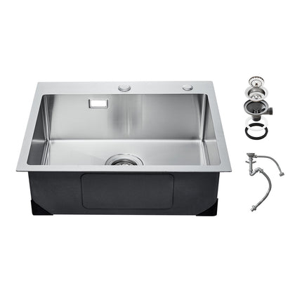 68cm Kitchen Sink Workstation, 304 SS Top-Mount Single Bowl