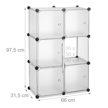 6-Door Shelving System
