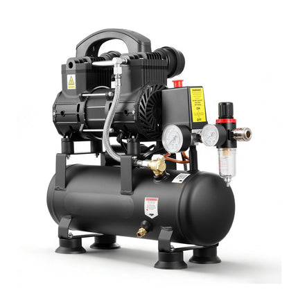 6L Oil-Free Air Compressor, 0.75kW, 8 Bar Portable