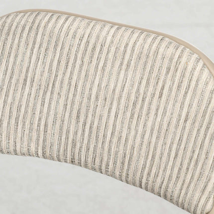 6-teiliges Klappstuhl-Set, Stahlrahmen, Leinen-Optik, Beige