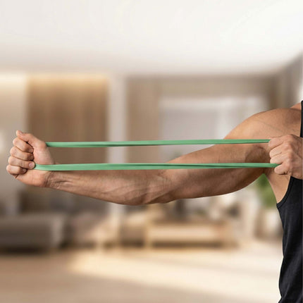 6-Piece Pilates Set with Ring, Ball, Bands – Blue