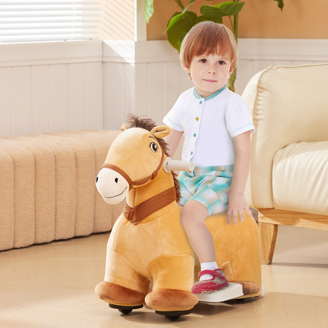 Elektrisches Kinderfahrzeug für 1,5-3 Jahre, braun