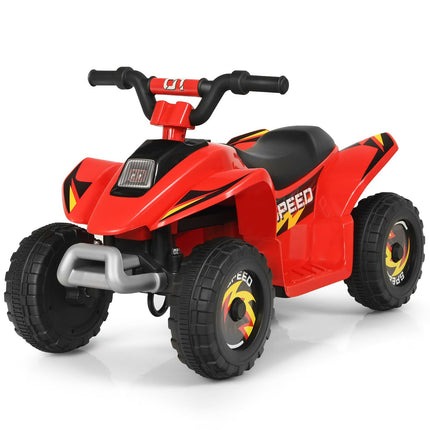 6V Elektro Kinderquad Mini Elektroquad Kinderauto 73 x 40 x 44,5 cm Rot