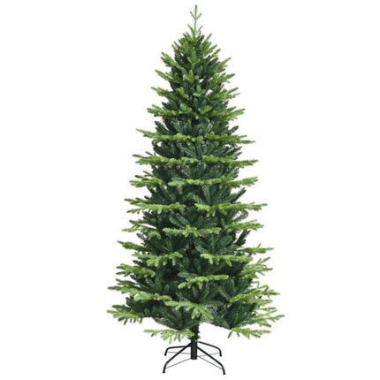 1,80 m großer künstlicher Weihnachtsbaum, Klappmechanismus, Metallständer