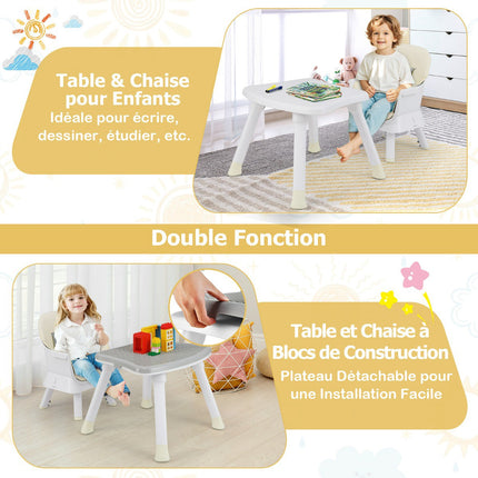 6-in-1 Babyhochstuhl – Tischchen, 5-Punkt-Gurt