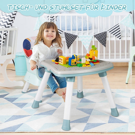 6-in-1-Wandelbarer Babyhochstuhl mit Sicherheitsgurt