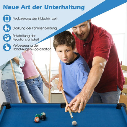 6-in-1 Multi-Spieltisch: Kicker, Basketball, Billard