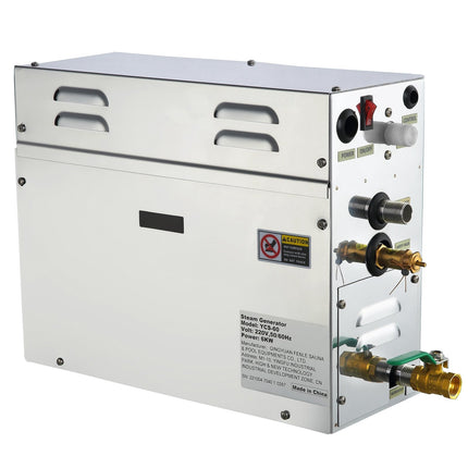 6kW Steam Shower Generator, Digital Display, Timer