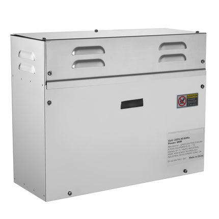 6kW Steam Shower Generator, Digital Display, Timer