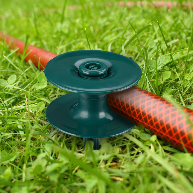 6x grüne Führungen für Gartenschläuche