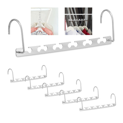 6x Set vertikale Kleiderbügel