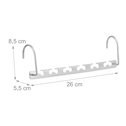 6x Set vertikale Kleiderbügel