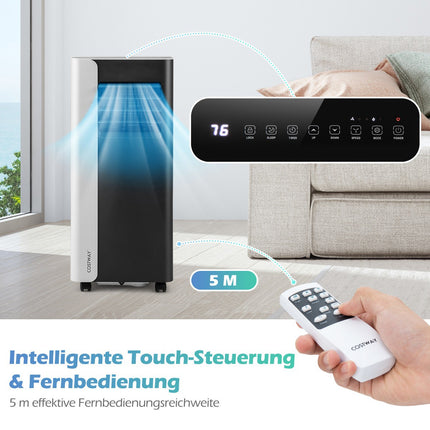 7000 BTU mobile Klimaanlage, 3-in-1, 28 m² Abdeckung