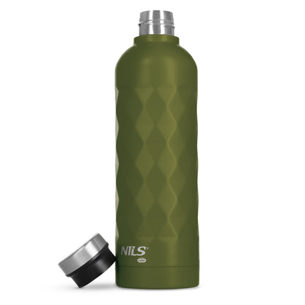 750ml Auslaufsichere Edelstahl-Wasserflasche – Grün