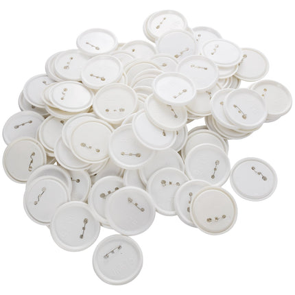 75mm Pinback Button Parts Kit, 200 Sets, Round Badges