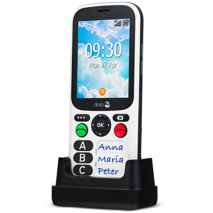 780X 4G černá/bílá