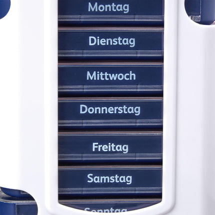 7-Tage-Pillendose mit je 4 Fächern