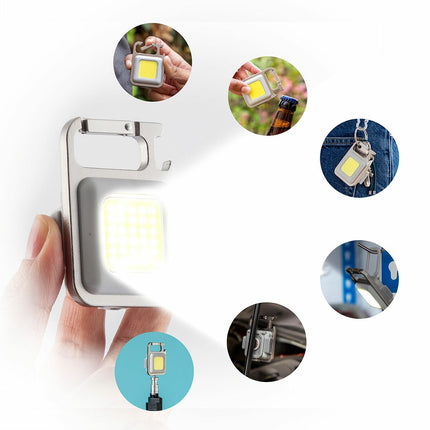 7-in-1 wiederaufladbare und magnetische Mini-LED-Taschenlampe Micolth InnovaGoods
