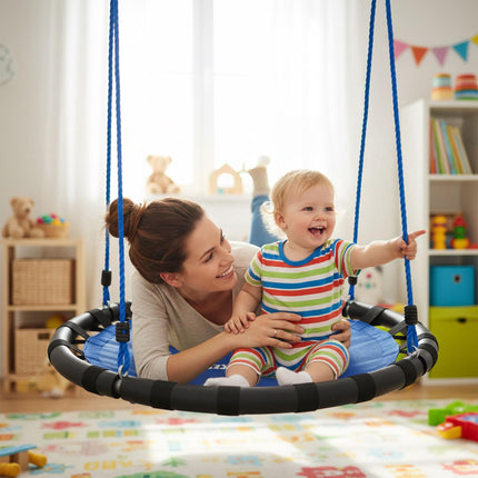 80cm Round Nest Swing with Straps & Carabiners