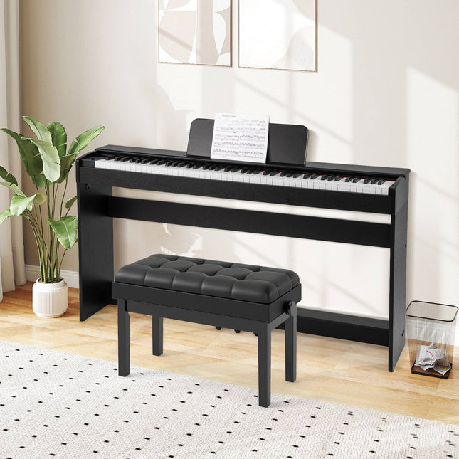Digitalpiano mit 88 Tasten, Hammermechanik mit Gewichtung, 3 Pedale