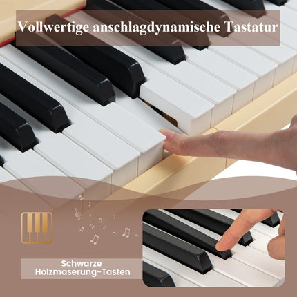 88-Tasten Digitalpiano, tragbares E-Piano in voller Größe