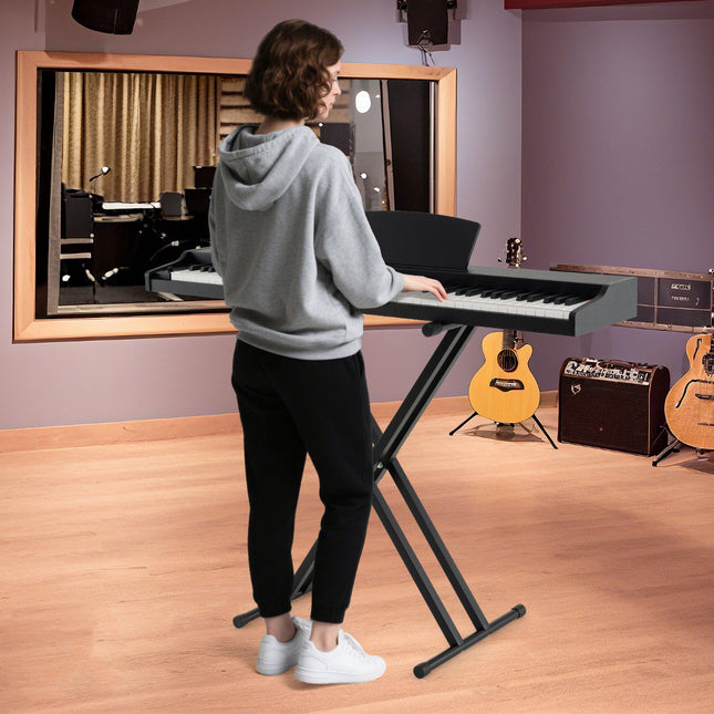 Digitalpiano mit 88 halbgewichteten Tasten, Ständer und Pedale