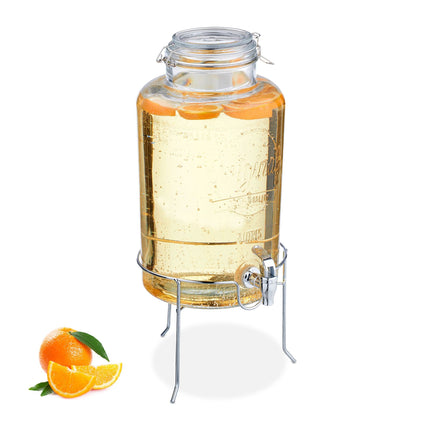 Distributeur de boissons 8 L avec support