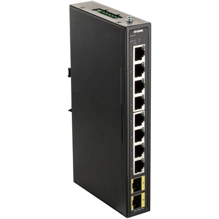 8-Port Gigabit Industrial Switch mit 2 SFP-Steckplätzen