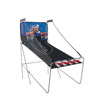 8-in-1 Foldable Electronic Basketball Arcade Game