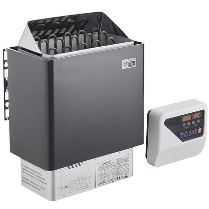 8kW Electric Sauna Heater, 400V 3N, Digital Timer